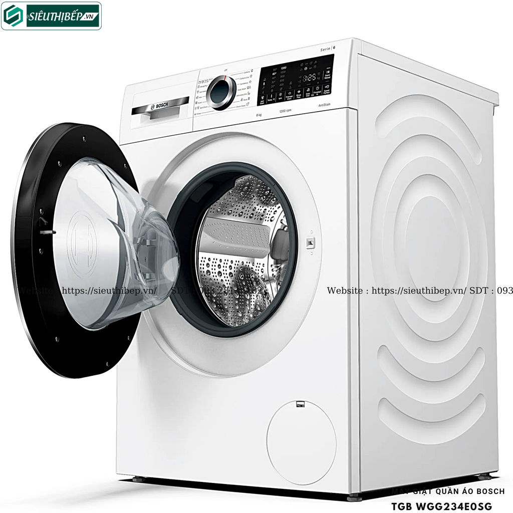 Máy giặt Bosch TGB WGG234E0SG - Serie 6 (8Kg)