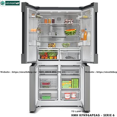 Tủ lạnh Bosch HMH KFN96APEAG - Serie 6 (Side by side - 605L)
