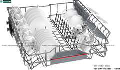 Máy rửa bát Bosch TGB SMV4HCX48E - Serie4 (Âm toàn phần - Made in Germany)
