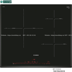 Bếp từ Bosch TGB PID651DC5E - Serie 8 (3 vùng nấu - Made in Spain)