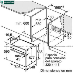 Lò nướng Bosch TGB HBG635BB1 - Serie 8 (71 Lít - Made in Germany)