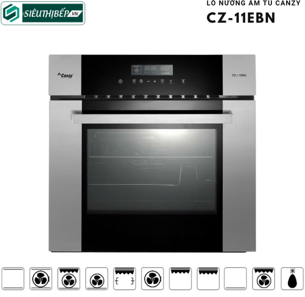 Lò nướng Canzy CZ - 11EBN (60 Lít - Âm tủ)