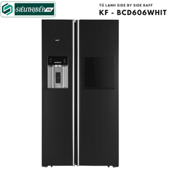 Tủ lạnh Kaff KF - BCD 606WHIT (Side By Side 2 cánh - 573 Lít)