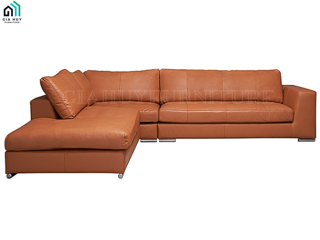 Bộ Sofa AMERY (Góc trái & Phải - Da Santos / Vải Holly / Vải Wind)