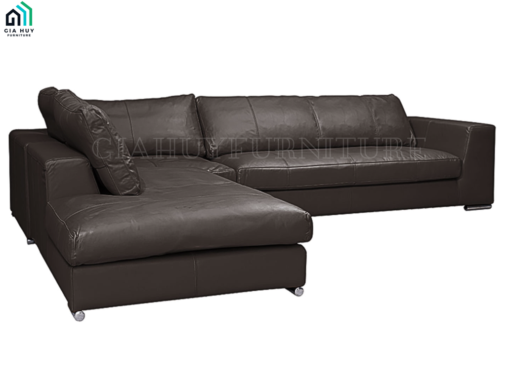 Bộ Sofa AMERY (Góc trái & Phải - Da Santos / Vải Holly / Vải Wind)