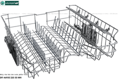 Máy rửa bát Teka DFI 46950 220 50 WH (Âm toàn phần - 15 bộ đồ ăn Châu Âu)