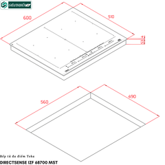 Bếp từ Teka DirectSense IZF 68700 MST (Đa điểm - Made in Turkey)