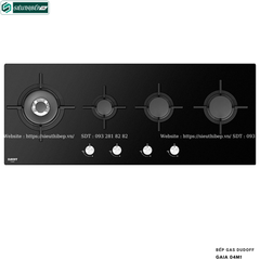Bếp gas Dudoff GAIA 04M1 (4 vùng nấu - Made in Italy)