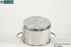 Bộ nồi Chef's EH - CW4430 (Inox - 4 món)