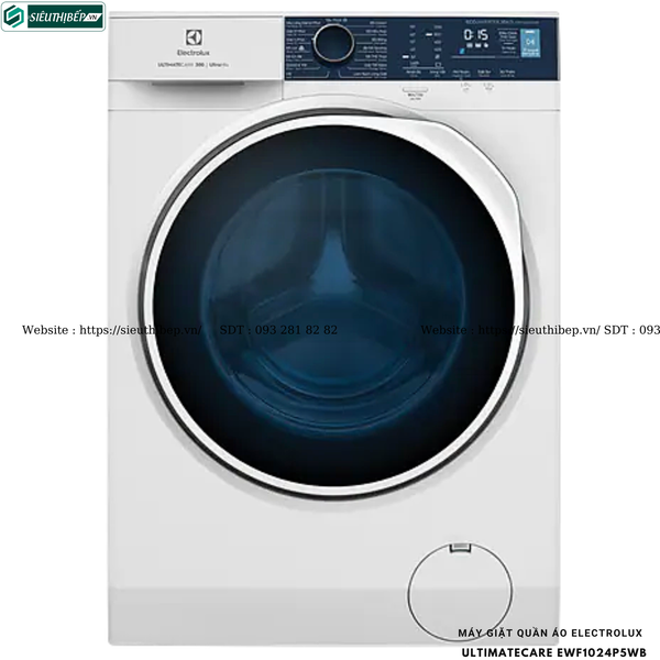 Máy giặt Electrolux UltimateCare 500 - EWF1024P5WB / EWF1024P5SB (10KG - Cửa ngang)