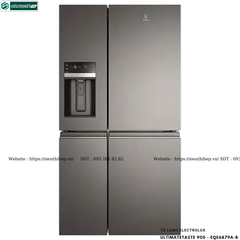 Tủ lạnh Electrolux UltimateTaste 900 - EQE6879A-B (Cửa Pháp - 609 Lít)