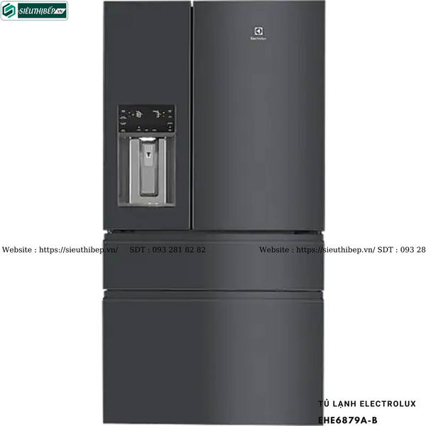 Tủ lạnh Electrolux EHE6879A-B (Cửa Pháp - 617 lít)