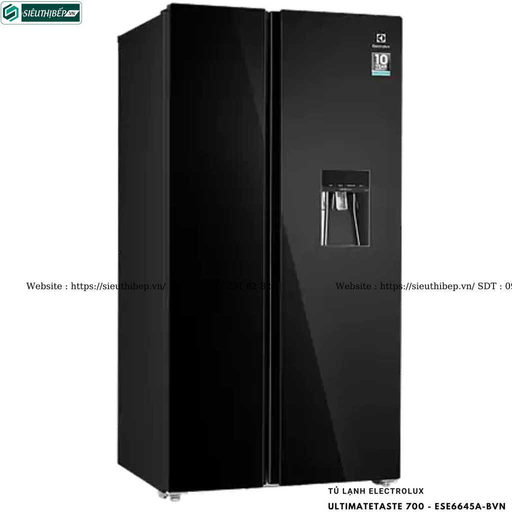 Tủ lạnh Electrolux UltimateTaste 700 - ESE6645A-BVN (Side by side - 619 Lít)
