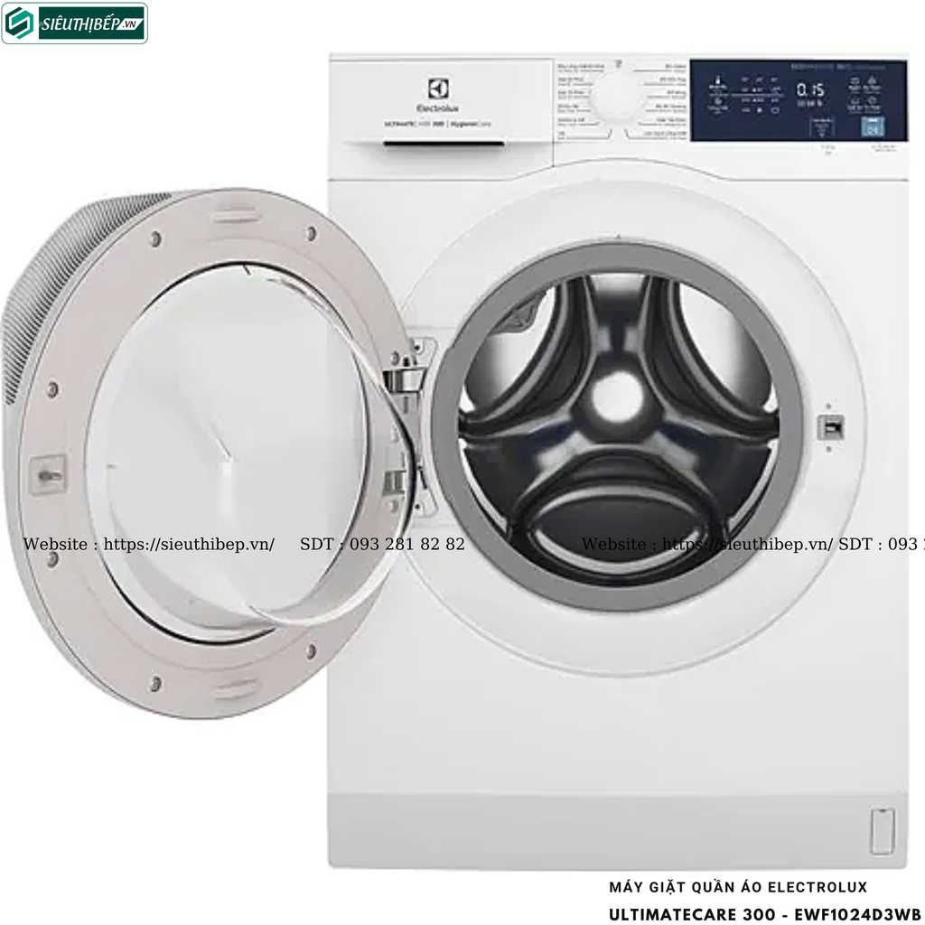 Máy giặt Electrolux UltimateCare 300 - EWF1024D3WB (10KG - Cửa ngang)
