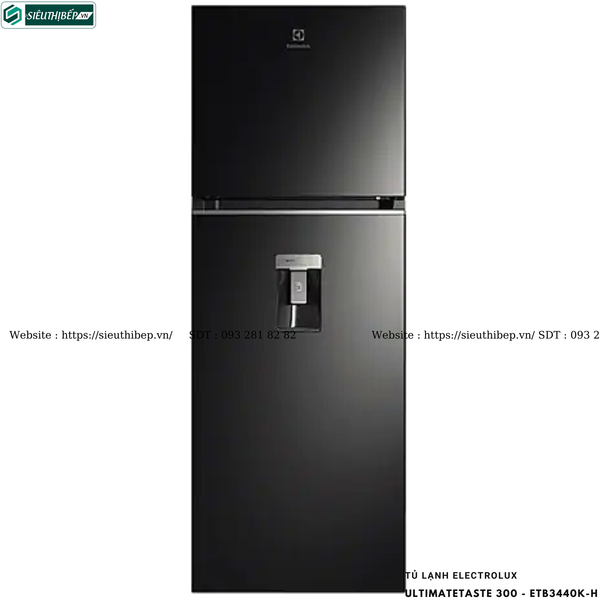 Tủ lạnh Electrolux UltimateTaste 300 - ETB3440K-H / ETB3440K-A (Ngăn đá trên - 312 lít)