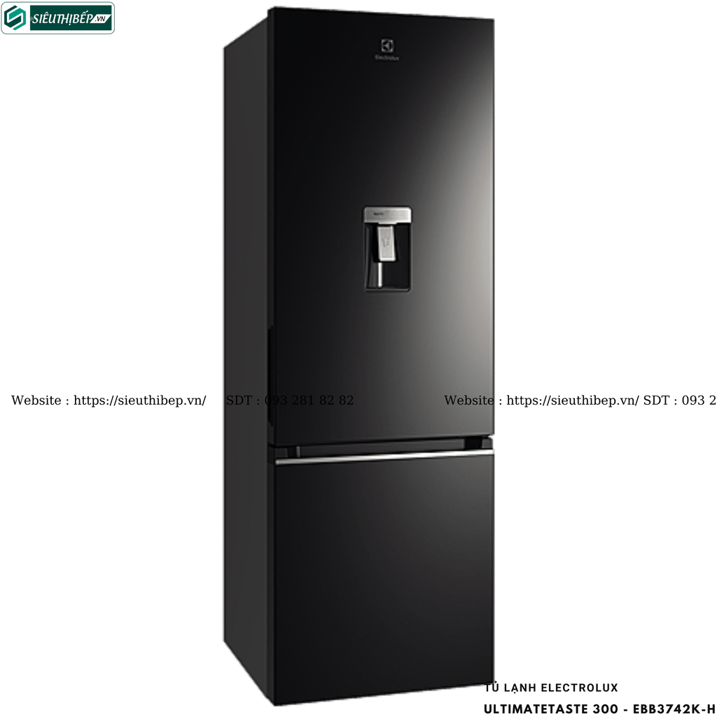 Tủ lạnh Electrolux UltimateTaste 300 - EBB3742K-H (Ngăn đá dưới - 335 lít)
