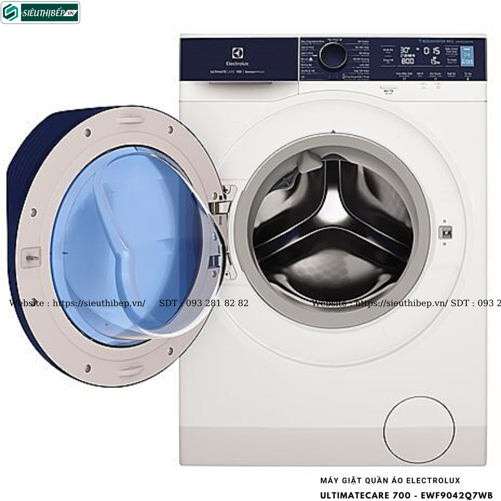 Máy giặt Electrolux UltimateCare 700 - EWF9042Q7WB (9KG - Cửa ngang)