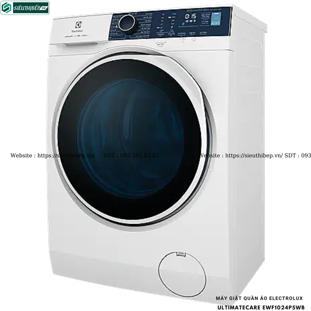 Máy giặt Electrolux UltimateCare 500 - EWF1024P5WB / EWF1024P5SB (10KG - Cửa ngang)