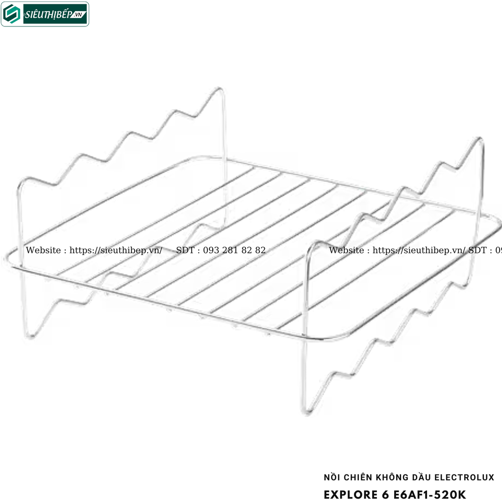 Nồi chiên không dầu Electrolux Explore 6 E6AF1-520K (5Lít)
