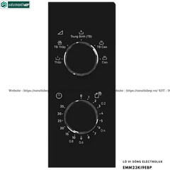 Lò vi sóng Electrolux EMM23KI9EBP (Để bàn - 23 Lít)