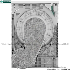 Máy sấy quần áo Electrolux UltimateCare 700 - EDH803Q7WB (8KG - Sấy bơm nhiệt Heat Pump)