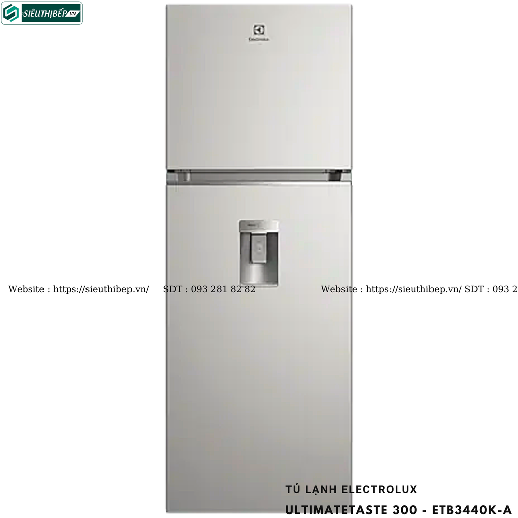 Tủ lạnh Electrolux UltimateTaste 300 - ETB3440K-H / ETB3440K-A (Ngăn đá trên - 312 lít)