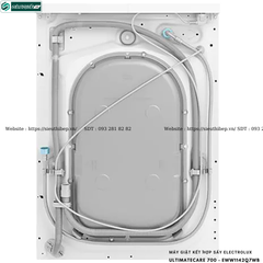 Máy giặt kết hợp sấy Electrolux UltimateCare 700 - EWW1142Q7WB (11/7kg - Cửa ngang)