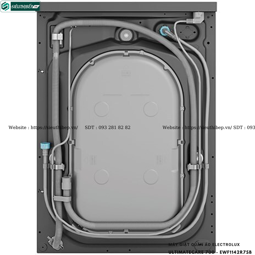 Máy giặt Electrolux UltimateCare 700 - EWF1142R7SB (11KG - Cửa ngang)