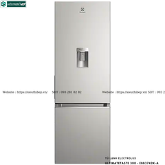 Tủ lạnh Electrolux UltimateTaste 300 - EBB3742K-A (Ngăn đá dưới - 335 lít)