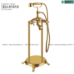Vòi bồn tắm Euroking EU - 51012 / EU - 51013 (Màu bạc / Màu vàng)