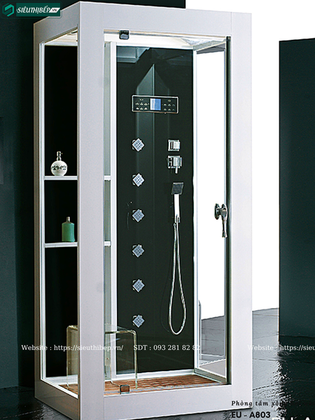 Phòng tắm xông hơi ướt Euroking EU - A803 (Công nghệ Châu Âu)