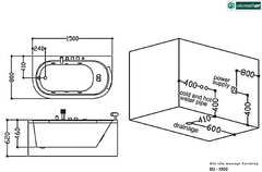 Bồn tắm massage Euroking EU – 1302 (Công nghệ Châu Âu)