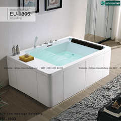 Bồn tắm massage Euroking EU – 1306 (Hệ thống các mắt massage, sủi khí lớn)