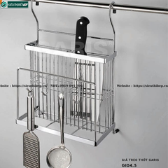 Giá treo thớt Garis GI04.5 (Inox 304, nan tròn và nan dẹt)