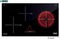 Bếp kết hợp Giovani GC - 73031 HSC (Từ kết hợp điện 3 vùng nấu - Made in Germany)