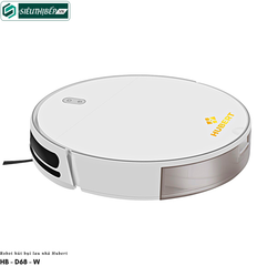 Robot hút bụi lau nhà Hubert HB - D68 - W / HB - D68 - B (Điều khiển bằng APP, giọng nói)