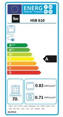 Lò nướng Teka HSB 610 (71 Lít - Âm tủ)