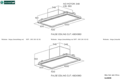 Máy hút mùi Elica ILLUSION (Áp trần - Made in Italy)