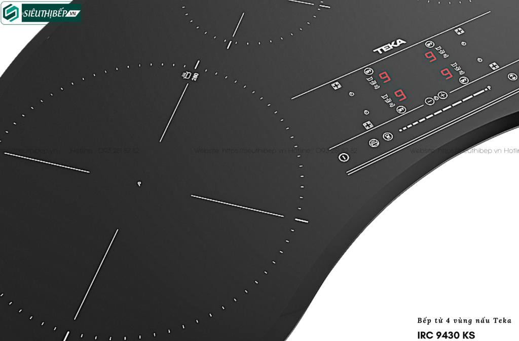 Bếp từ Teka IRC 9430 KS (4 vùng nấu - Made in Turkey)
