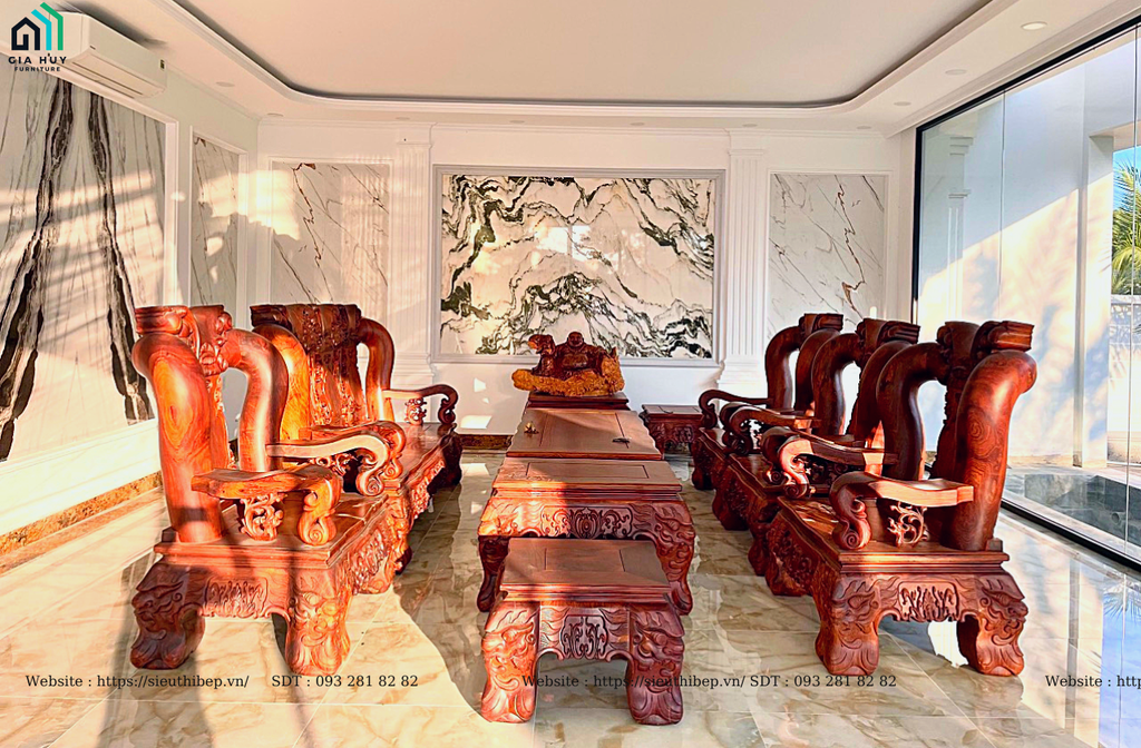 Bộ bàn ghế gỗ Cẩm Lai