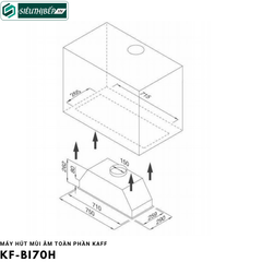 Máy hút mùi Kaff KF - BI70H (Âm toàn phần)