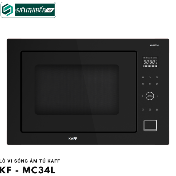 Lò vi sóng âm tủ Kaff KF - MC34L (34 Lít)