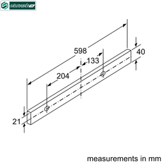 Máy hút mùi Bosch HMH DFM063W56B - Serie 2 (Âm tủ - Made in Germany)