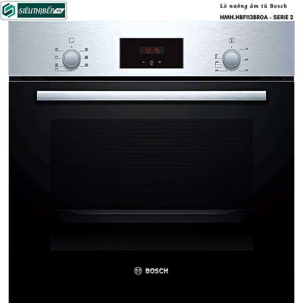 Lò nướng Bosch HMH HBF113BR0A - Serie 2 (66 Lít - Âm tủ)