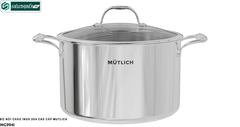 Bộ nồi chảo Mutlich MG994I (Inox 304 cao cấp)