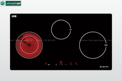 Bếp từ kết hợp điện Malloca MH - 03IRB / MH - 03IRB LB / MH - 03IRB SB (3 vùng nấu)
