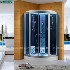 Phòng tắm xông hơi ướt Nofer NG - 2105B (Công nghệ Châu Âu)