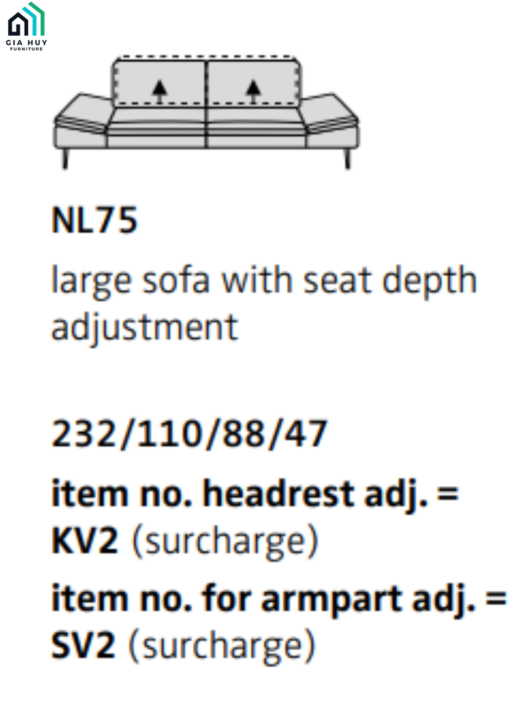Bộ Sofa ENJOY AND MORE - 15450