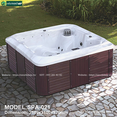 Bồn tắm Spa Jacuzzi Nofer SPA - 021 (Công nghệ Châu Âu)