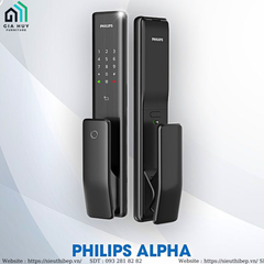 Khóa điện tử Philips Alpha-5 (Mở khóa bằng Bluetooth thông minh)